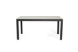 Roberto Outdoor Dining Table - Black - 160cm