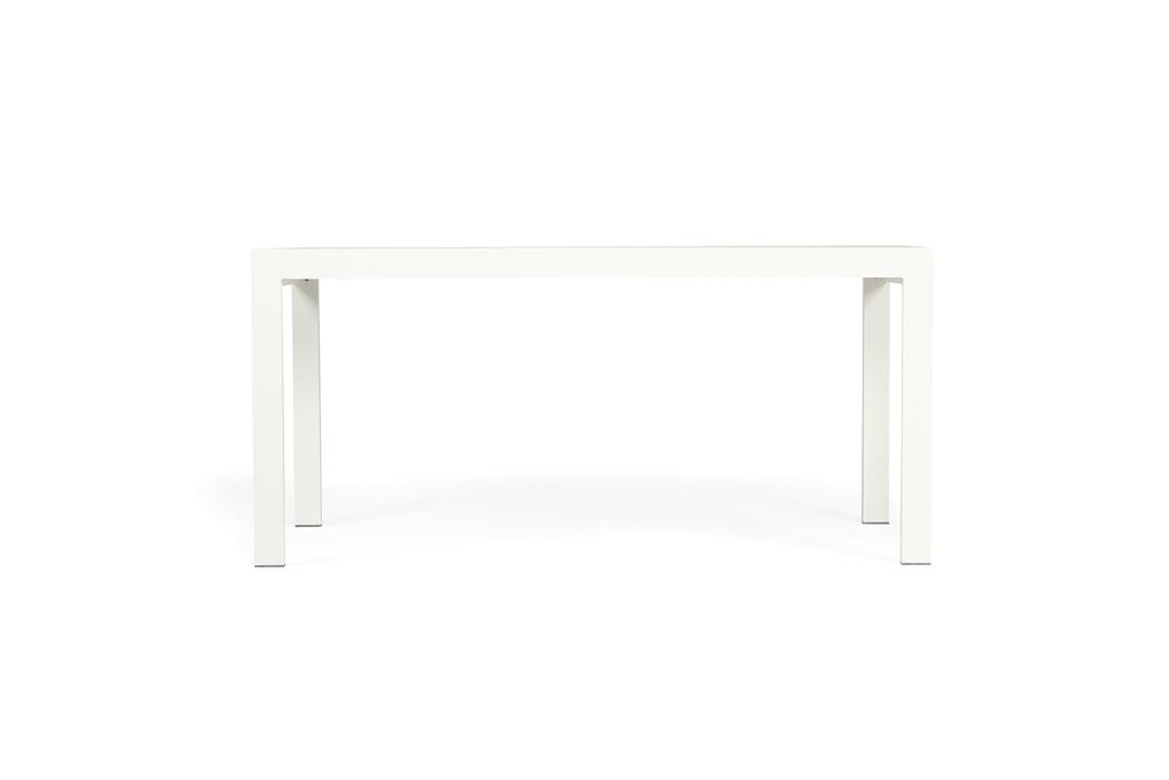 Roberto Outdoor Dining Table - White - 160cm