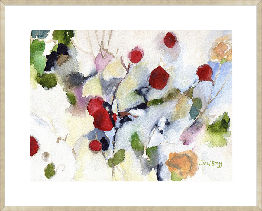 Rose Hips at Christmas No. 2 Wall Art