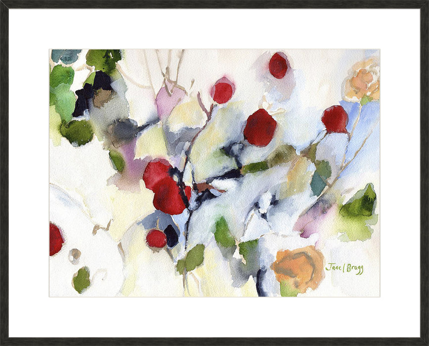 Rose Hips at Christmas No. 2 Wall Art