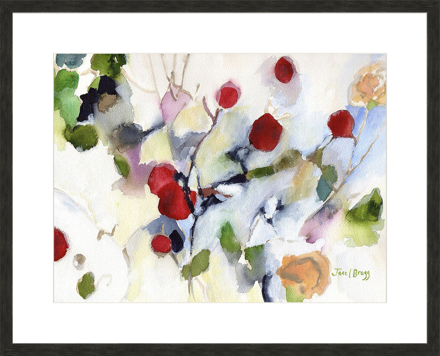 Rose Hips at Christmas No. 2 Wall Art
