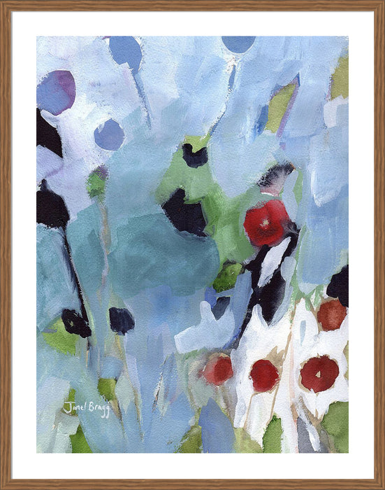 Rose Hips at Christmas Wall Art