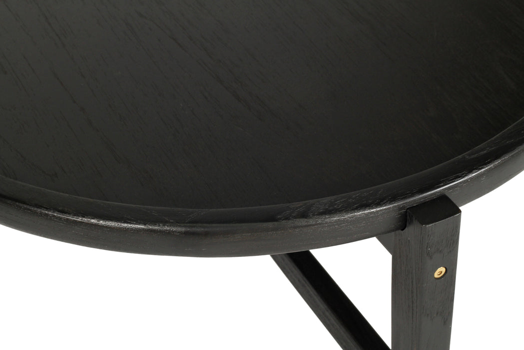 Ruben Coffee Table - 80cm - Black
