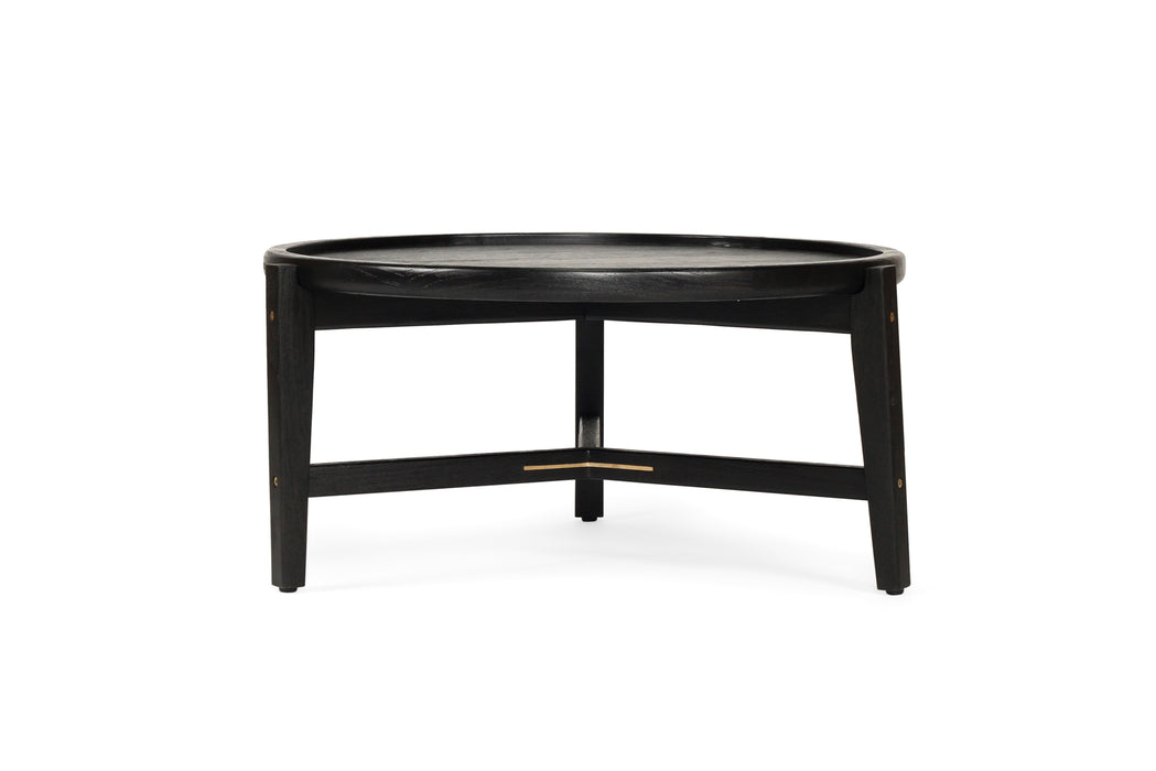Ruben Coffee Table - 80cm - Black