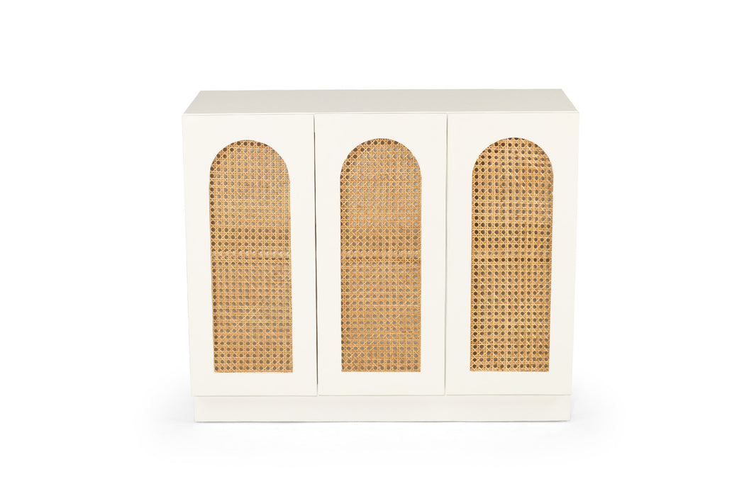 Ryan Three Door Sideboard - White