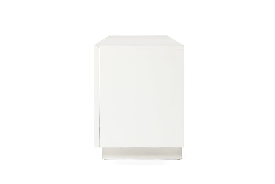 Ryan Eight Door Entertainment Unit - White