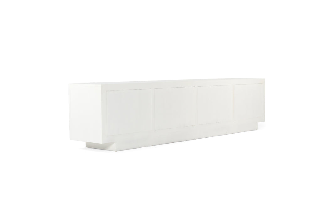 Ryan Eight Door Entertainment Unit - White