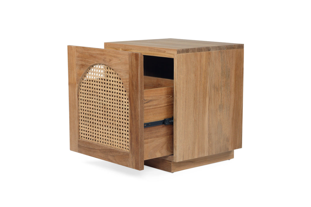 Ryan Bedside Table - Natural