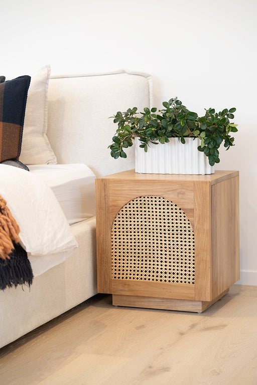Ryan Bedside Table - Natural