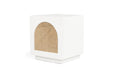 Ryan Bedside Table - White