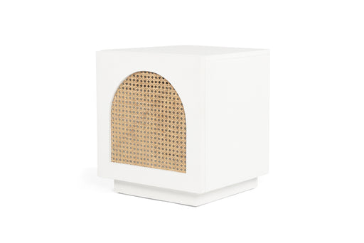 Ryan Bedside Table - White
