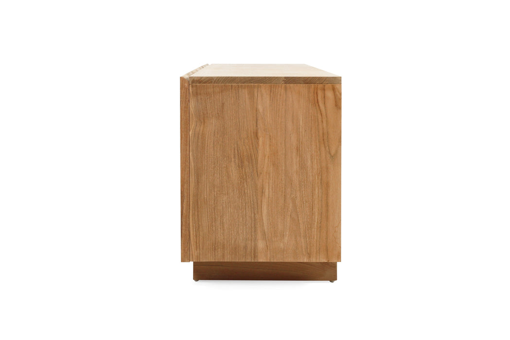 Ryan Eight Door Entertainment Unit - Natural