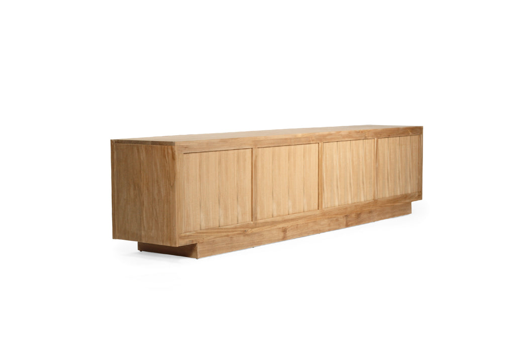 Ryan Eight Door Entertainment Unit - Natural