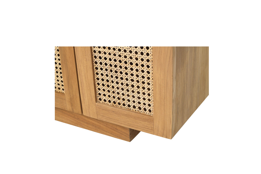 Ryan Six Door Sideboard - Natural
