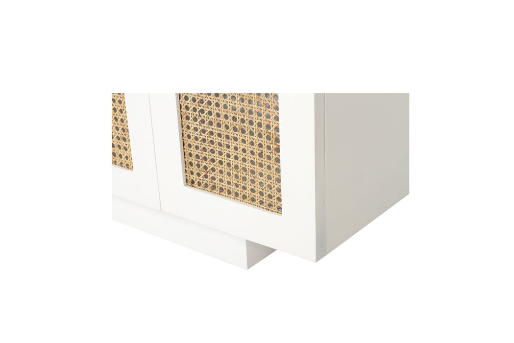 Ryan Six Door Sideboard - White
