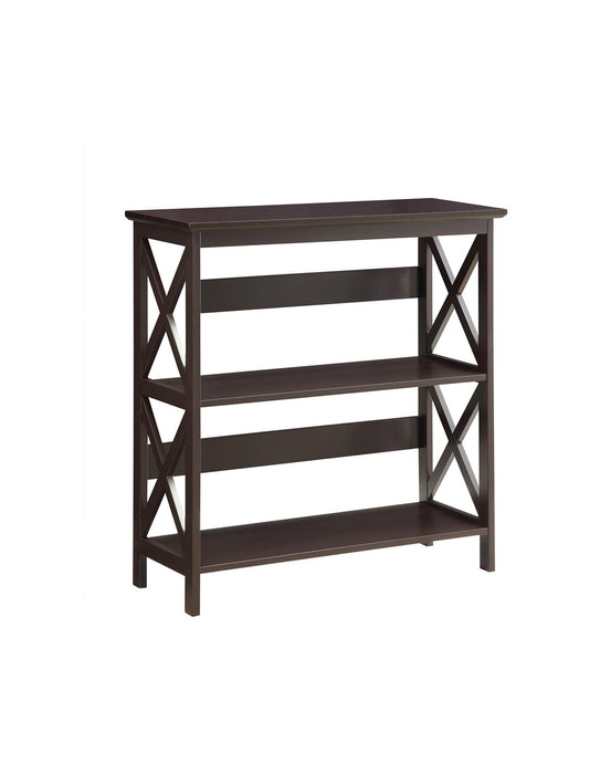 Bella 3 Tier Bookcase In Espresso