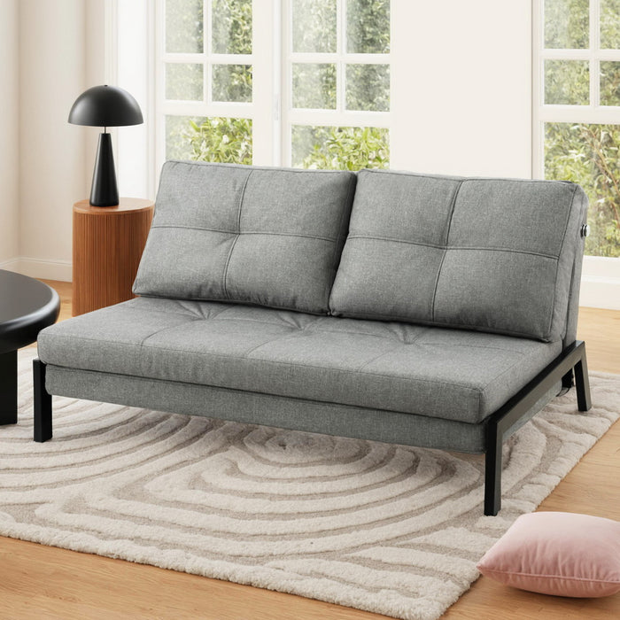 Artiss Sofa Bed 2 Seater Folding Convertible Couch Recliner Lounge Chair