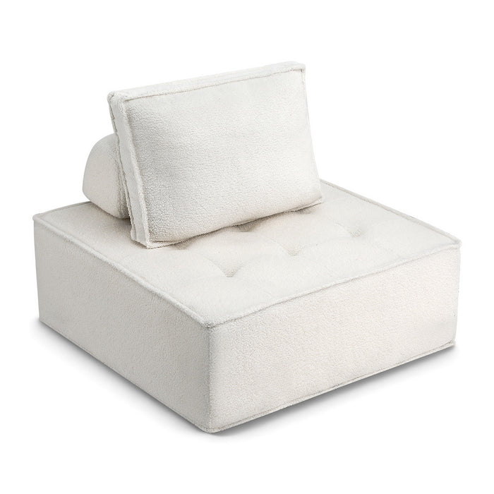 Artiss Floor Sofa Lounge Chair 4 Seater with Pillow