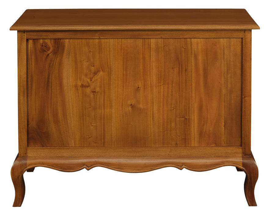French Provinvial 3 Drawer Sideboard (Light Pecan)