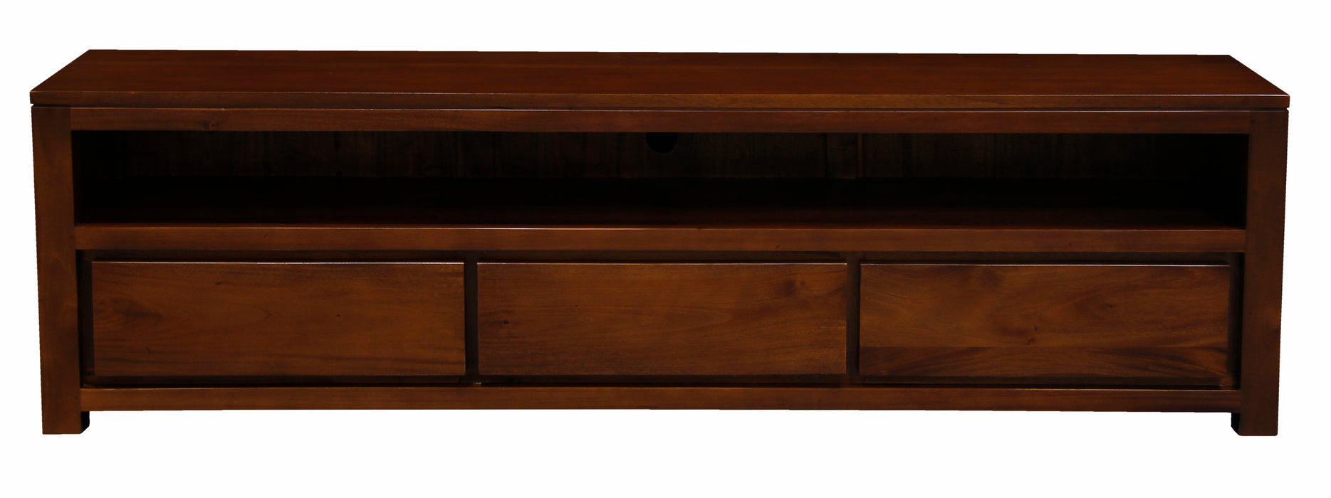 Amsterdam 3 Drawer Entertainment Unit (Mahogany)