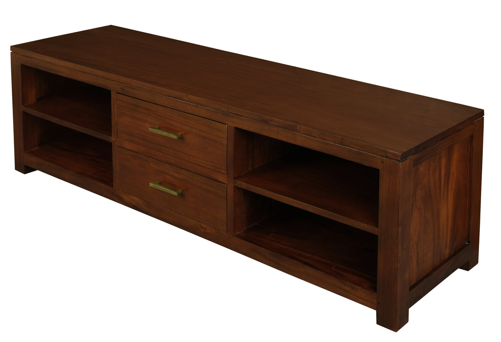 Paris 2 Middle Drawer Entetainment Unit (Mahogany)