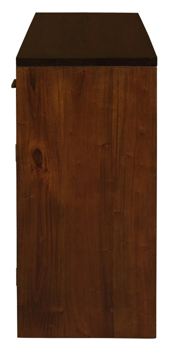 Paris 1 Door 1 Drawer Wine Cabinet - 45 Wine Bottles (Mahogany)