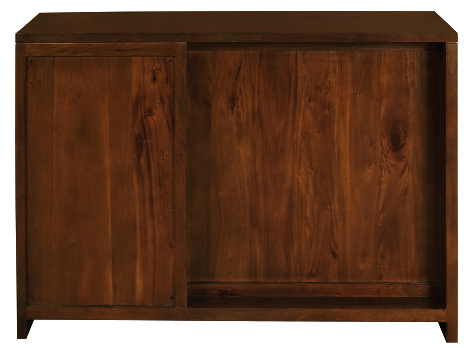 Paris 1 Door 1 Drawer Wine Cabinet - 45 Wine Bottles (Mahogany)