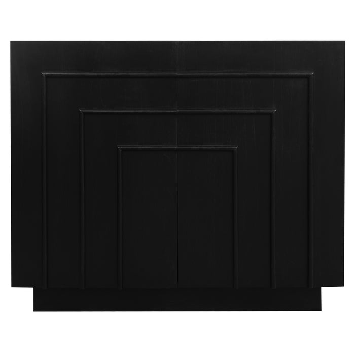 Apollo 2 Drawer Buffet (Black)