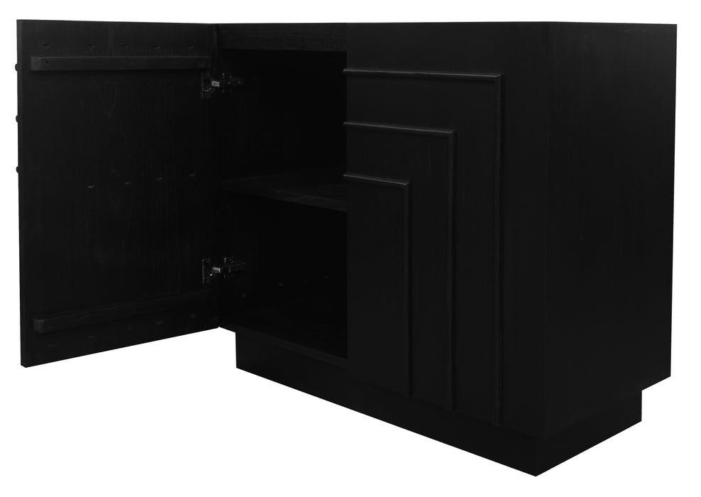 Apollo 2 Drawer Buffet (Black)