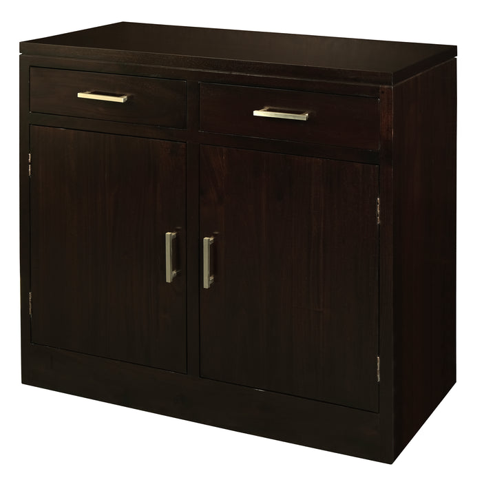 Paris 2 Door 2 Drawer Buffet (Chocolate)