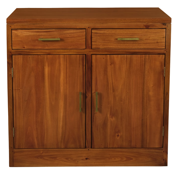 Paris 2 Door 2 Drawer Buffet (Light Pecan)