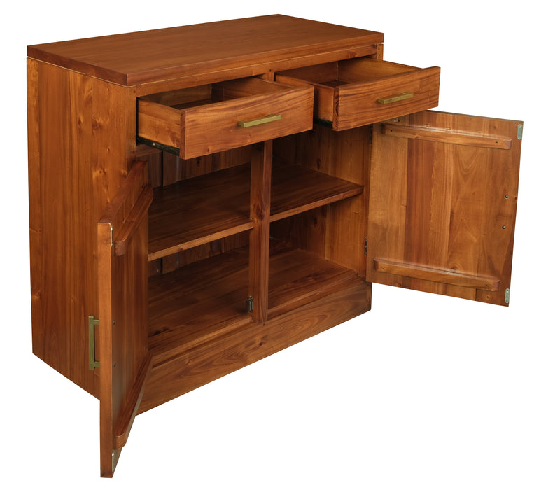 Paris 2 Door 2 Drawer Buffet (Light Pecan)