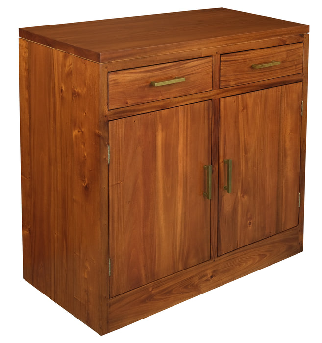 Paris 2 Door 2 Drawer Buffet (Light Pecan)