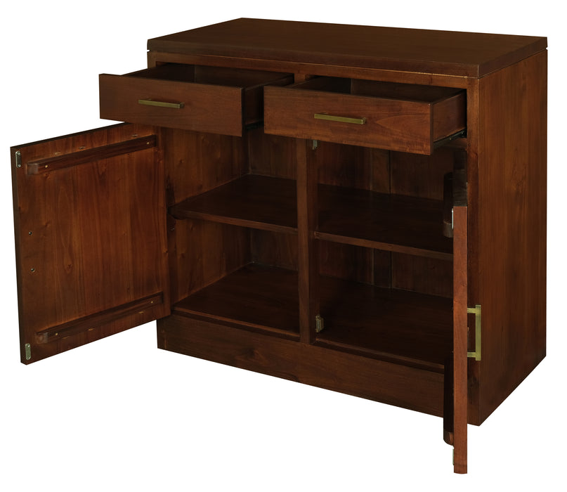 Paris 2 Door 2 Drawer Buffet (Mahogany)