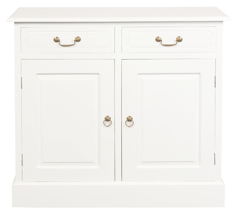 Tasmania 2 Door 2 Drawer Buffet (White)