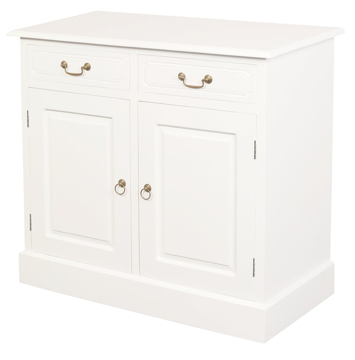 Tasmania 2 Door 2 Drawer Buffet (White)