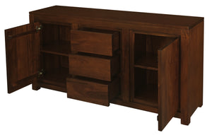 Amsterdam 2 Door 3 Drawer Buffet (Mahogany)