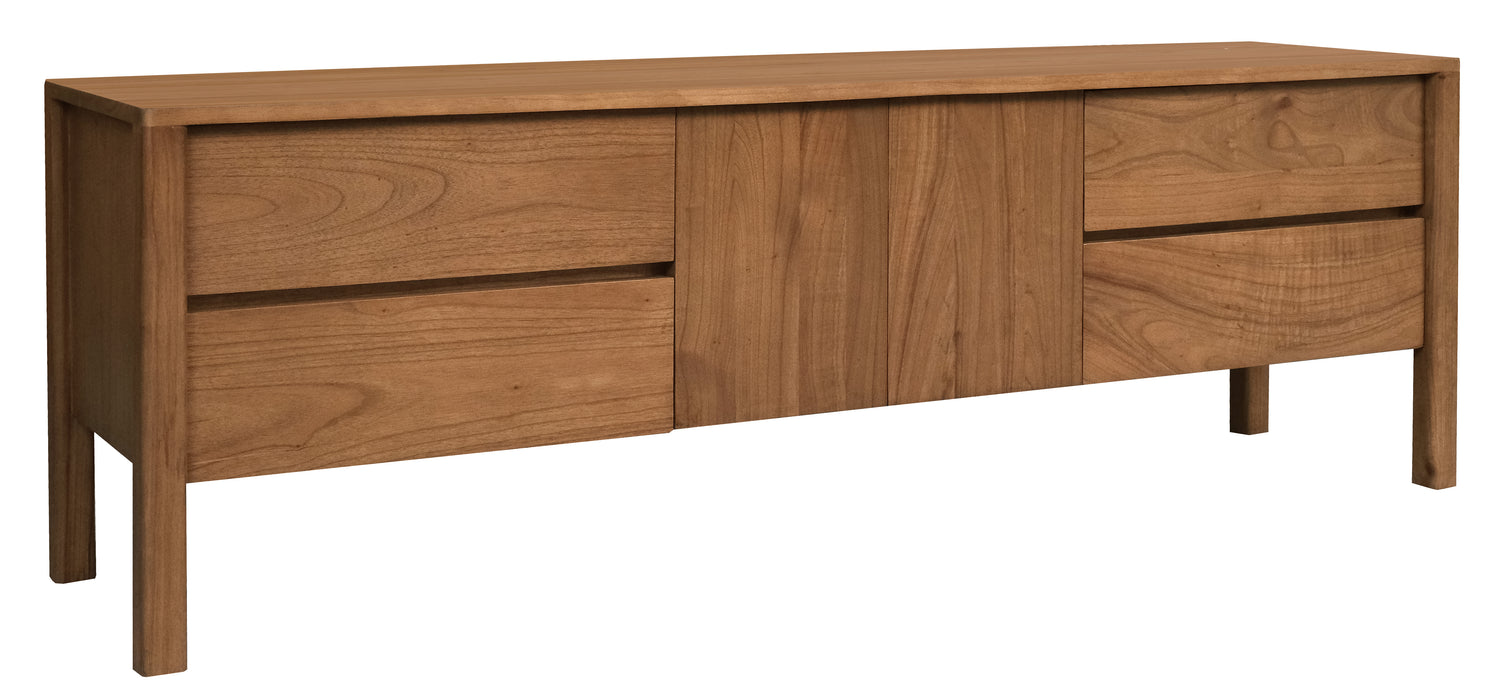 Adelle 2 Door 4 Drawer Entertaiment Unit (Almond)