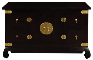 Dynasty 2 Door 4 Drawer Buffet (Chocolate)