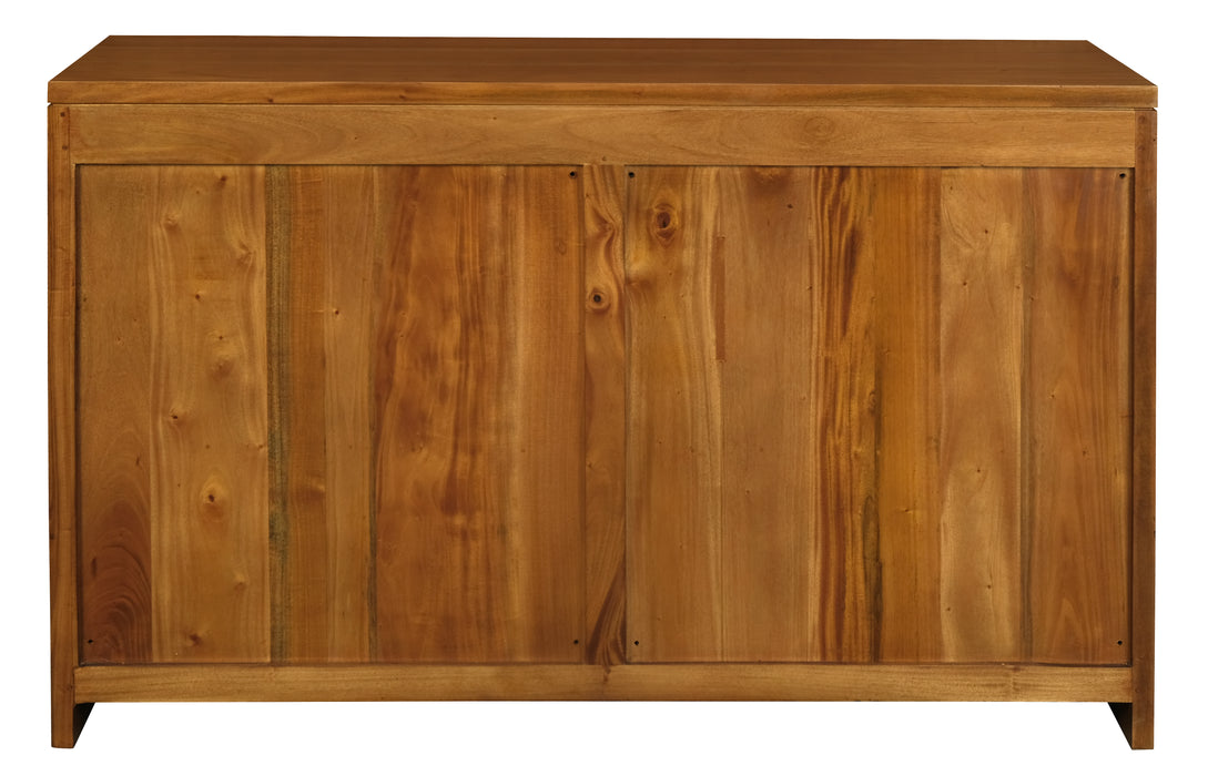 Paris 3 Door 3 Drawer Buffet (Light Pecan)