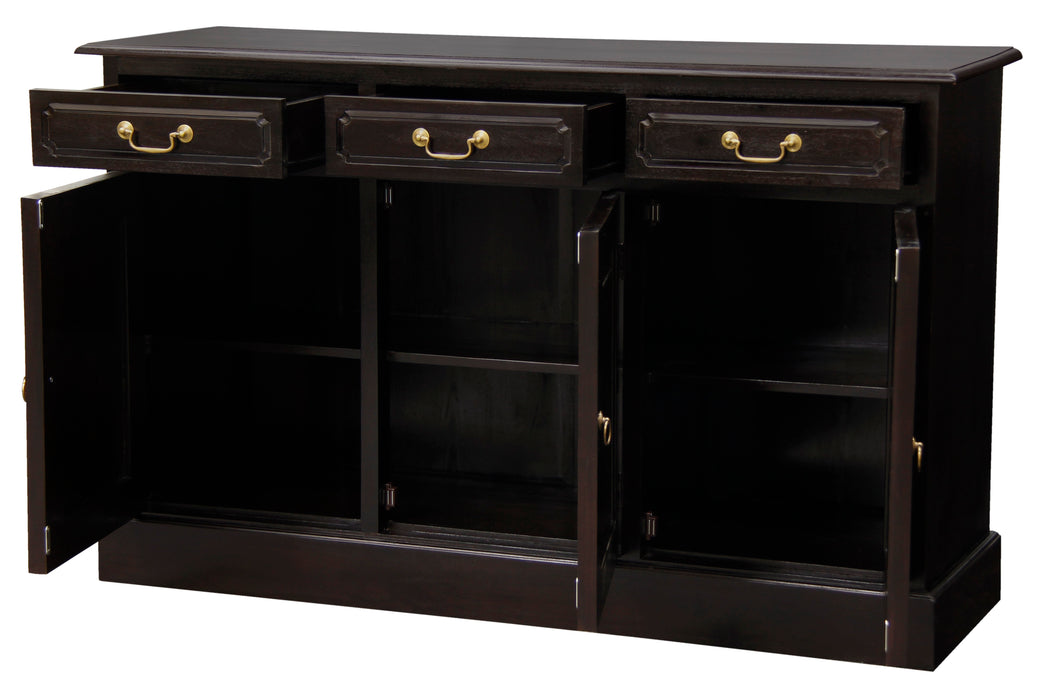 Tasmania 3 Door 3 Drawer Buffet (Chocolate)