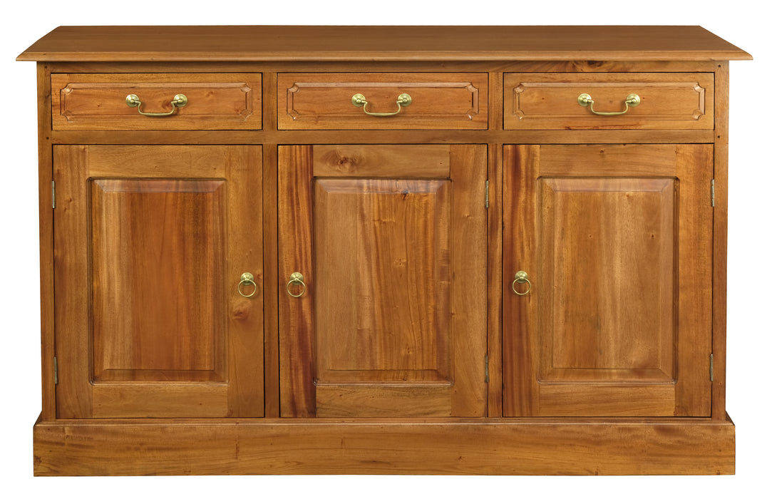 Tasmania 3 Door 3 Drawer Buffet (Light Pecan)
