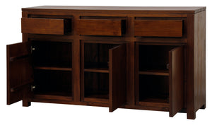 Amsterdam 3 Door 3 Drawer Buffet (Mahogany)