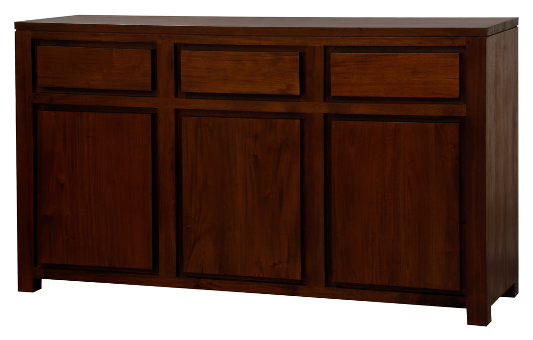 Amsterdam 3 Door 3 Drawer Buffet (Mahogany)