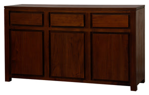 Amsterdam 3 Door 3 Drawer Buffet (Mahogany)