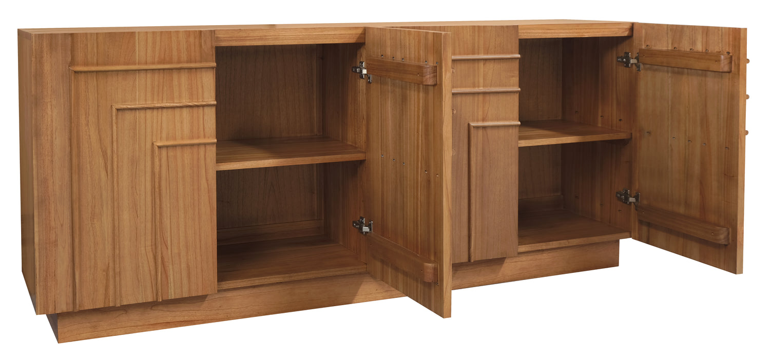 Apollo 4 Drawer Buffet (Almond)