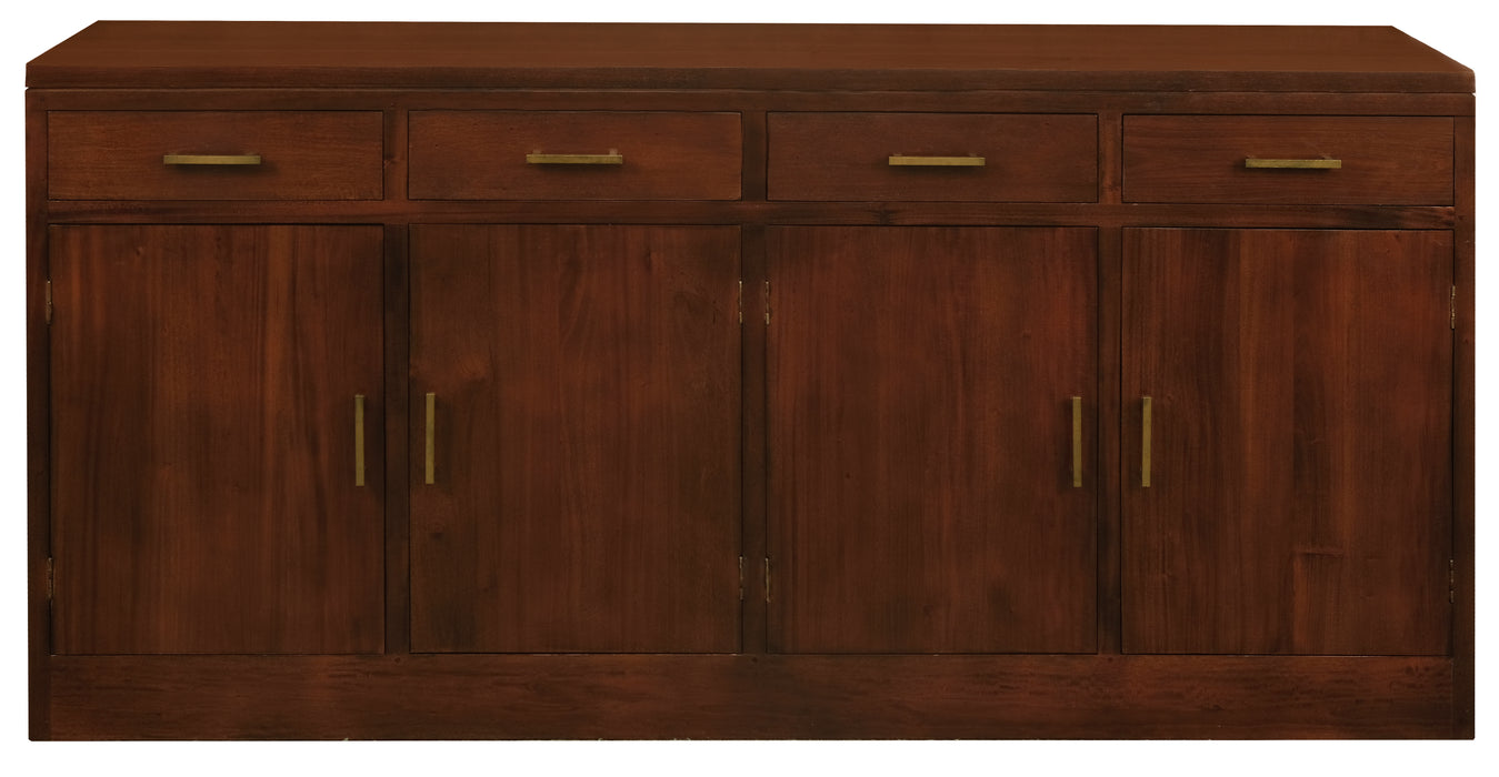 Paris 4 Door 4 Drawer Buffet (Mahogany)