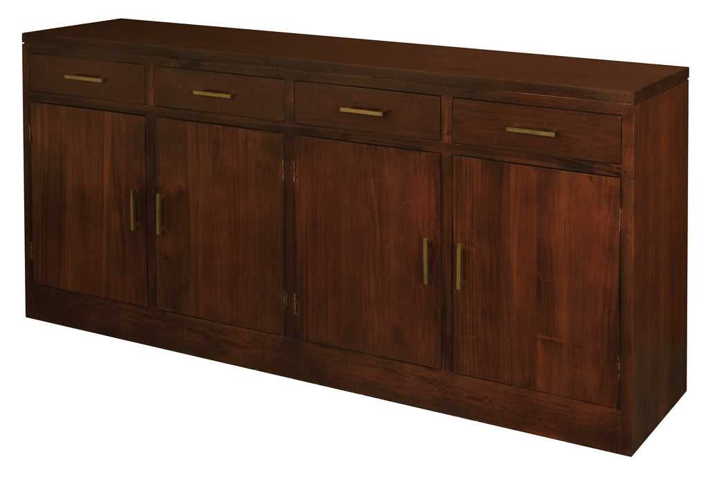Paris 4 Door 4 Drawer Buffet (Mahogany)