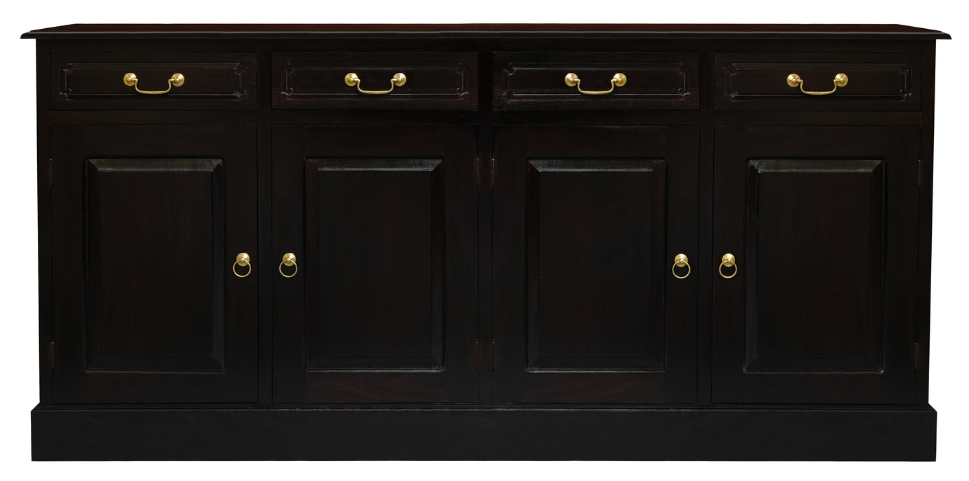 Tasmania 4 Door 4 Drawer Buffet (Chocolate)