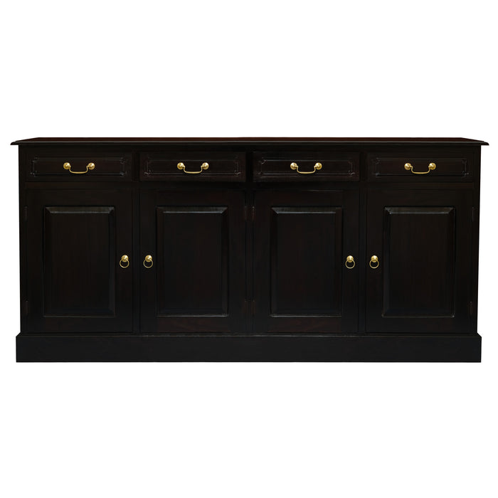 Tasmania 4 Door 4 Drawer Buffet (Chocolate)